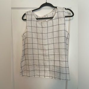 Not Perfect Linen Top